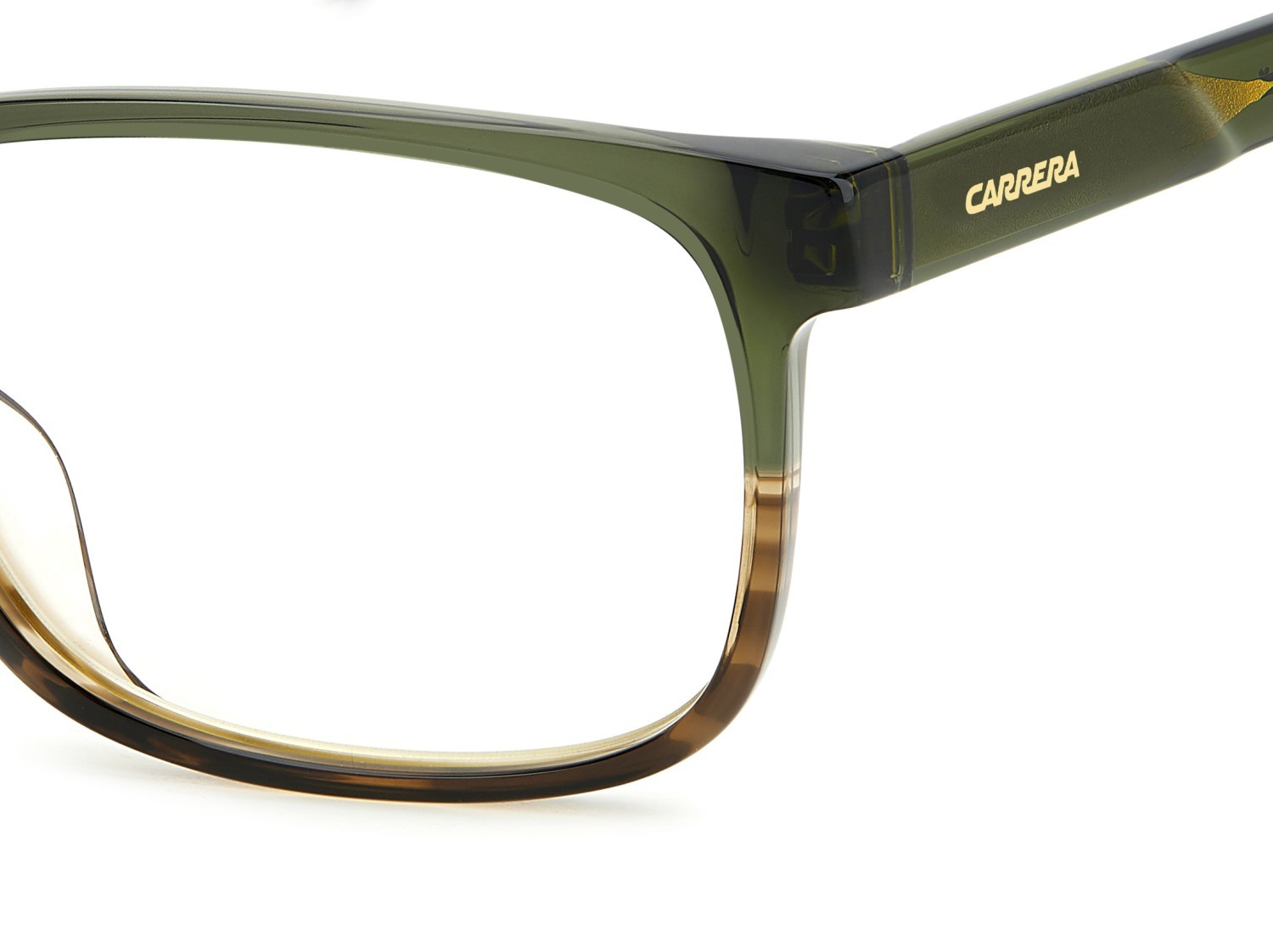 Brillen Carrera C Flex 03/G 108077 XGW farbe green havana form rechteckig gläser transparent