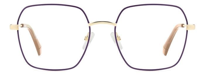 Eyeglasses Polaroid Pld D530 108080 (S9E) color gold violet shape geometric 