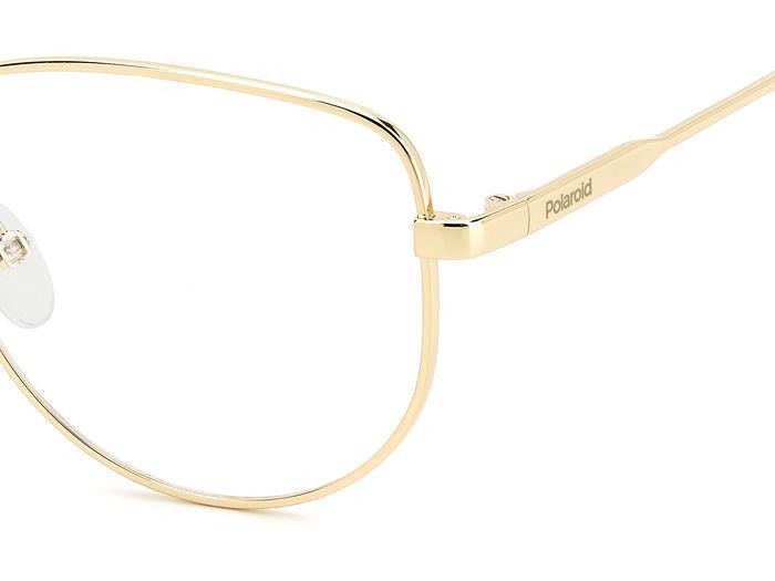 Brillen Polaroid Pld D531 108081 (J5G) farbe gold form cat-eye 