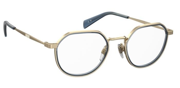 Brillen Levi's Lv 1069 108082 (LKS) farbe gold blue form pantos 
