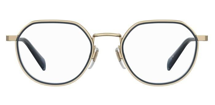 Brillen Levi's Lv 1069 108082 (LKS) farbe gold blue form pantos 