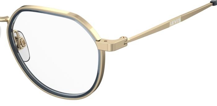 Brillen Levi's Lv 1069 108082 (LKS) farbe gold blue form pantos 