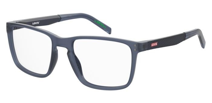 Brillen Levi's Lv 5061 108087 (FLL) farbe matte blue form rechteckig 