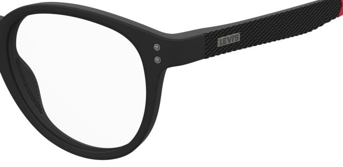 Brillen Levi's Lv 5062 108088 (BLX) farbe matte black red form pantos 