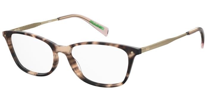 Brillen Levi's Lv 5057 108092 (HT8) farbe pink havana form rechteckig 