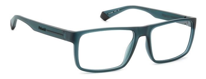Brillen Polaroid Pld D532 108099 (PYW) farbe matte teal form rechteckig 