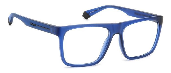 Brillen Polaroid Pld D533 108100 (FLL) farbe matte blue form quadratisch 