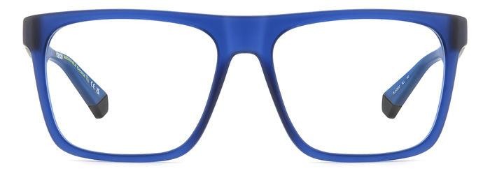 Brillen Polaroid Pld D533 108100 (FLL) farbe matte blue form quadratisch 