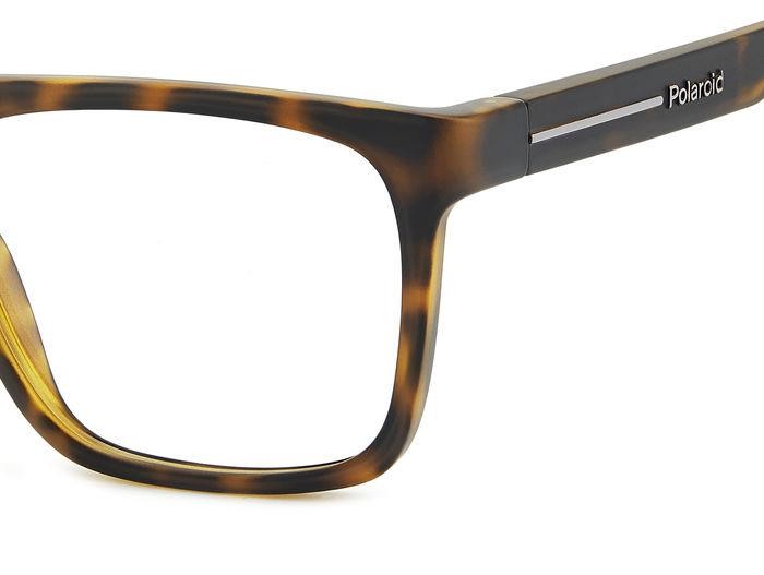 Eyeglasses Polaroid Pld D533 108100 (N9P) color matte havana shape square 