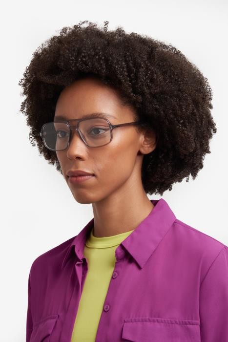 Eyeglasses Polaroid Pld D527 108103 (KB7) color grey shape navigator 