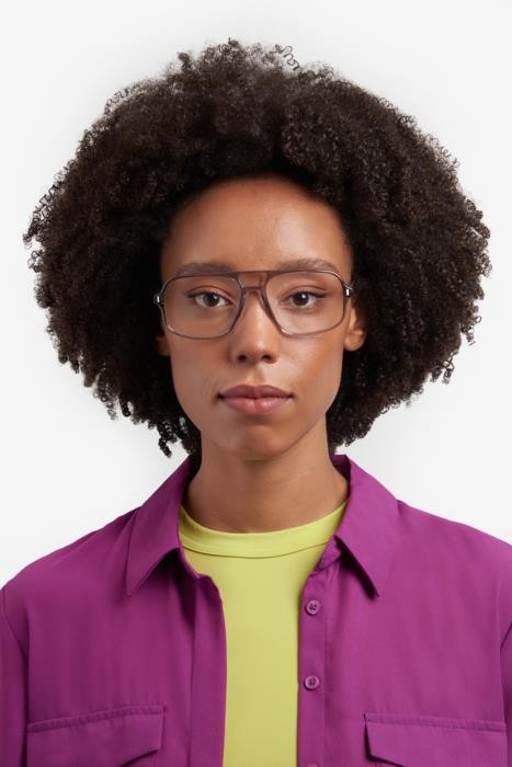 Eyeglasses Polaroid Pld D527 108103 (KB7) color grey shape navigator 