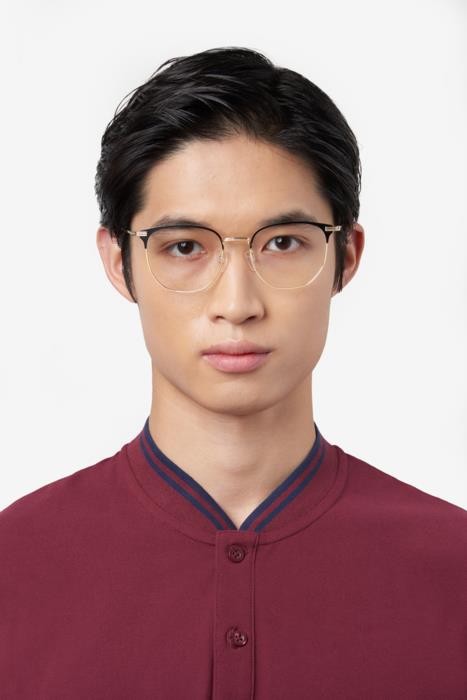 Brillen Tommy Hilfiger Th 2112/F 108104 (I46) farbe matte black gold form quadratisch 