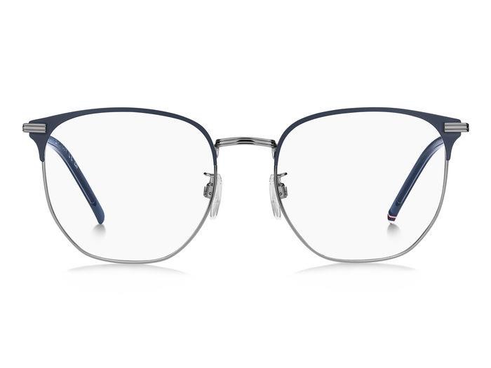 Brillen Tommy Hilfiger Th 2112/F 108104 (KU0) farbe matte blue ruthenium form quadratisch 
