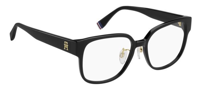 Occhiali da vista Tommy Hilfiger Th 2117/F 108109 (807) colore black forma quadrato 