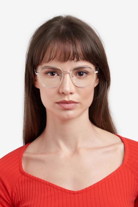 Eyeglasses Polaroid Pld D524/G 108110 (010) color palladium shape square 