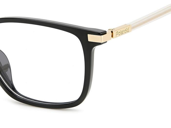 Eyeglasses Polaroid Pld D523/G 108111 (807) color black shape square 