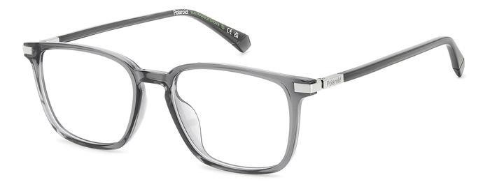 Eyeglasses Polaroid Pld D523/G 108111 (KB7) color grey shape square 