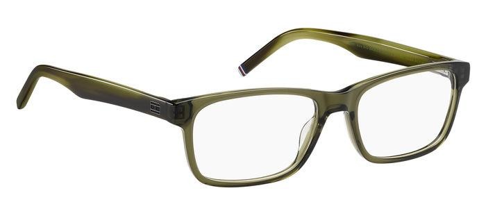 Eyeglasses Tommy Hilfiger Th 2076 108112 (1ED) color green shape rectangle 