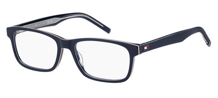 Eyeglasses Tommy Hilfiger Th 2076 108112 (PJP) color blue shape rectangle 