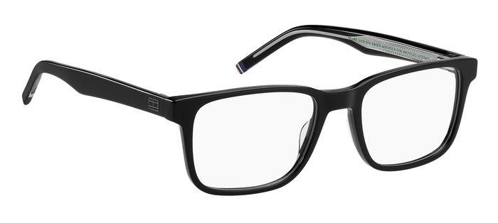 Occhiali da vista Tommy Hilfiger Th 2075 108113 (807) colore black forma rettangolare 