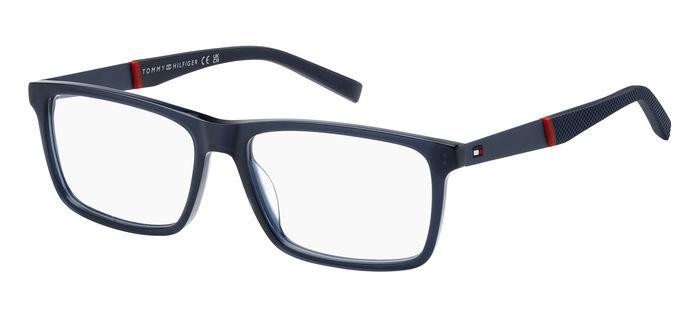 Occhiali da vista Tommy Hilfiger Th 2084 108116 (PJP) colore blue forma rettangolare 