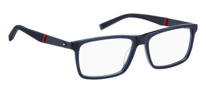 Occhiali da vista Tommy Hilfiger Th 2084 108116 (PJP) colore blue forma rettangolare 