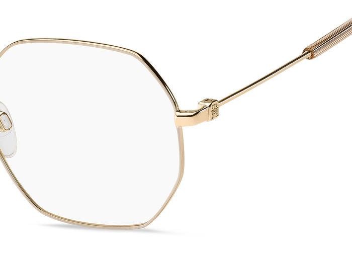 Brillen Tommy Hilfiger Th 2097 108119 (84E) farbe gold beige form geometrisch 