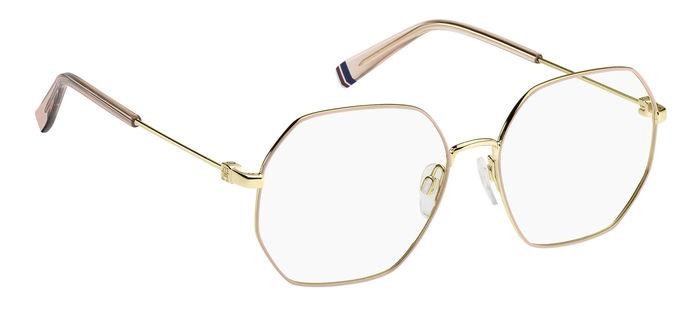 Brillen Tommy Hilfiger Th 2097 108119 (EYR) farbe gold pink form geometrisch 