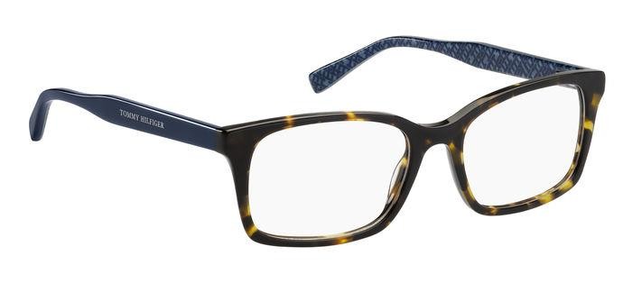 Occhiali da vista Tommy Hilfiger Th 2109 108122 (086) colore havana forma rettangolare 