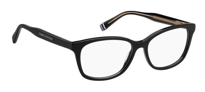 Brillen Tommy Hilfiger Th 2108 108123 (807) farbe black form rechteckig 