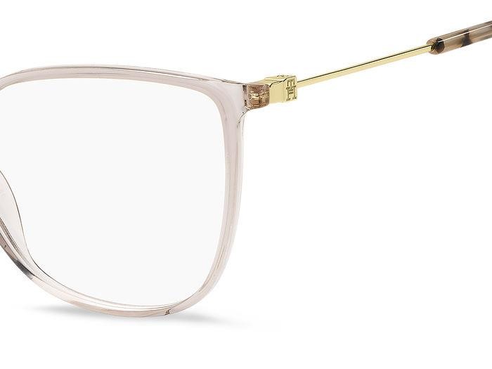 Occhiali da vista Tommy Hilfiger Th 2099 108124 (1EZ) colore nude pink havana forma cat eye 