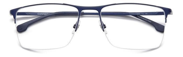 Brillen Carrera 8906 108128 (FLL) farbe matte blue form rechteckig 