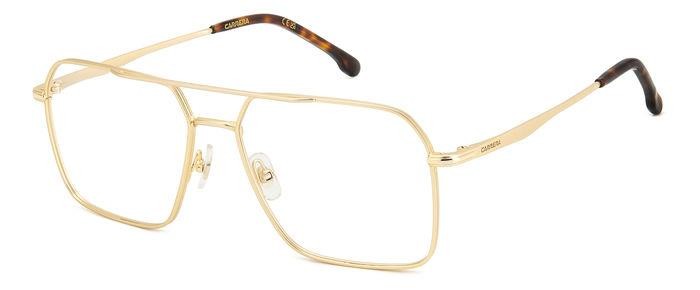 Eyeglasses Carrera 336 108129 (AOZ) color matte gold shape navigator 