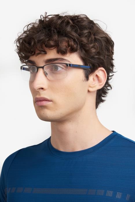Brillen Carrera 4414 108133 (D51) farbe black blue form rechteckig 