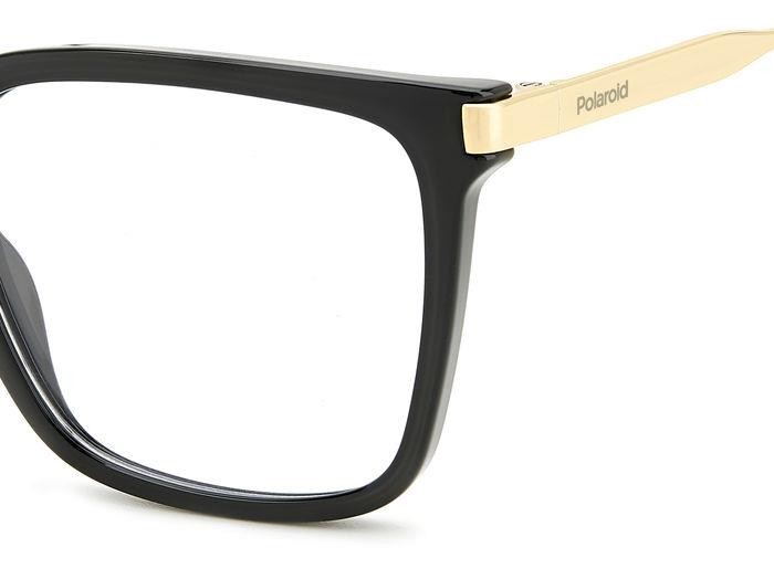 Eyeglasses Polaroid Pld D528 108135 (807) color black shape square 