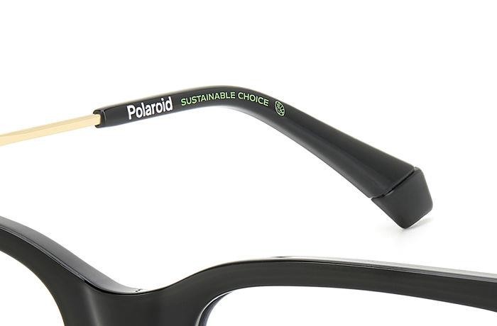 Eyeglasses Polaroid Pld D528 108135 (807) color black shape square 