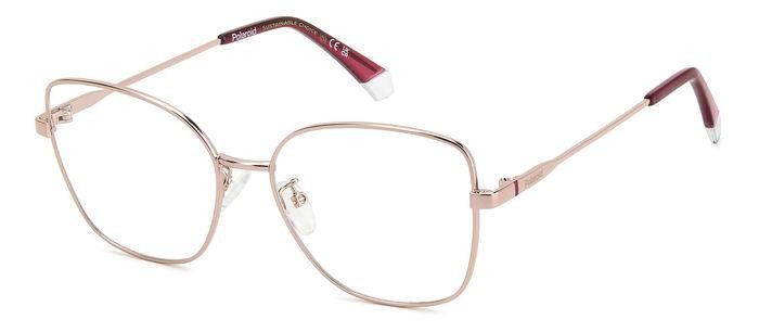 Brillen Polaroid Pld D521/G 108137 (35J) farbe pink form cat-eye 