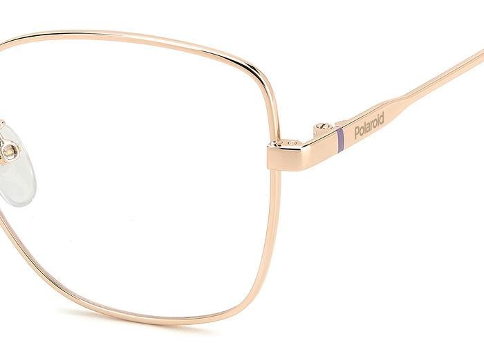Eyeglasses Polaroid Pld D521/G 108137 (DDB) color gold copper shape cat eye 