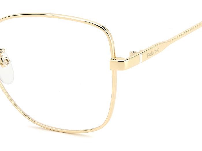 Brillen Polaroid Pld D521/G 108137 (J5G) farbe gold form cat-eye 