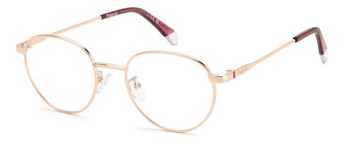 Eyeglasses Polaroid Pld D522/G 108138 (DDB) color gold copper shape pantos 