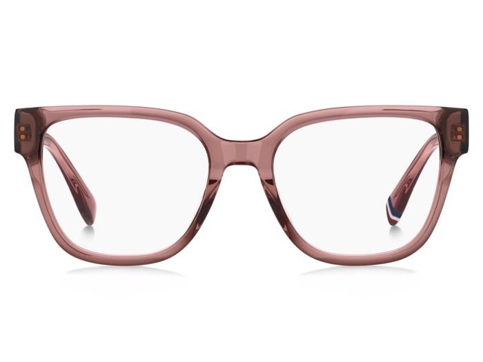 Occhiali da vista Tommy Hilfiger Th 2102 108139 (35J) colore pink forma cat eye 