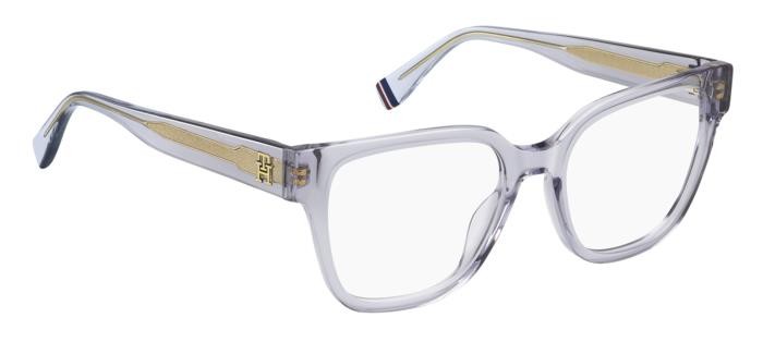 Occhiali da vista Tommy Hilfiger Th 2102 108139 (KB7) colore grey forma cat eye 