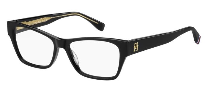 Occhiali da vista Tommy Hilfiger Th 2104 108140 (807) colore black forma rettangolare 