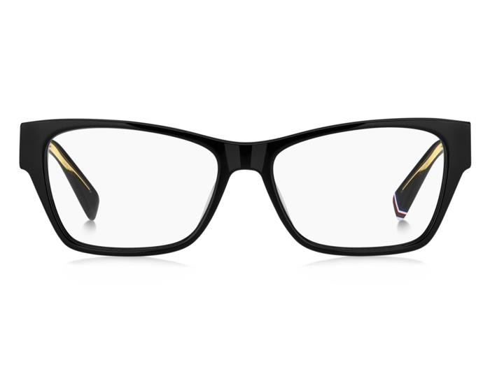 Occhiali da vista Tommy Hilfiger Th 2104 108140 (807) colore black forma rettangolare 