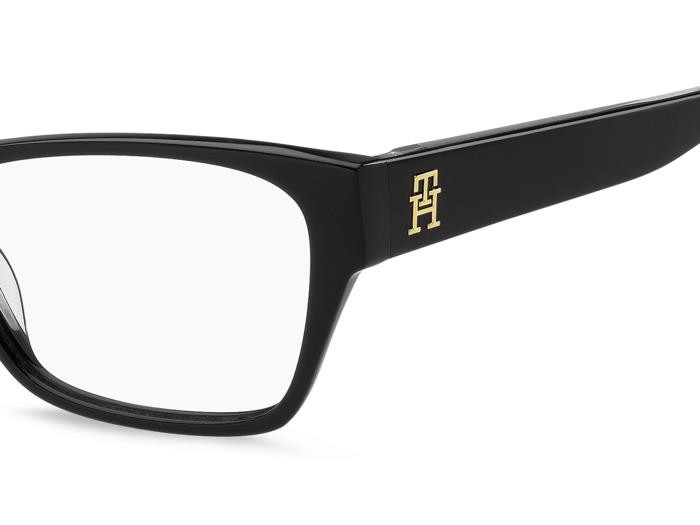 Occhiali da vista Tommy Hilfiger Th 2104 108140 (807) colore black forma rettangolare 