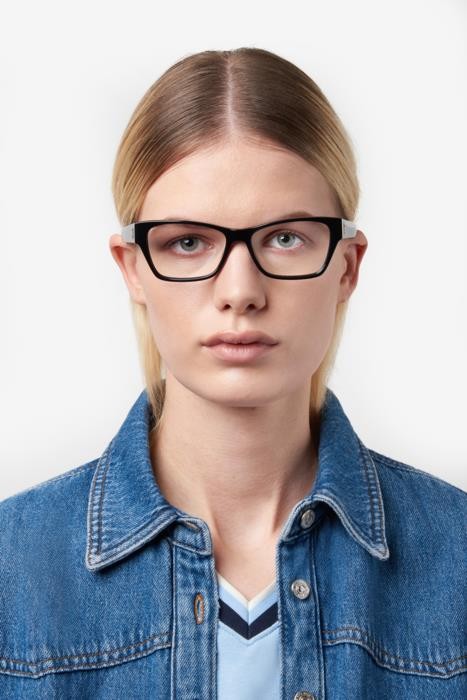 Occhiali da vista Tommy Hilfiger Th 2104 108140 (807) colore black forma rettangolare 