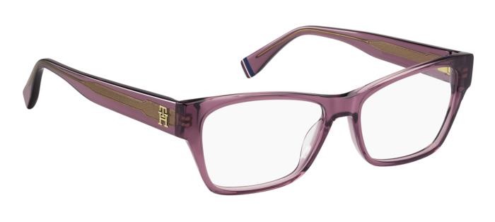 Eyeglasses Tommy Hilfiger Th 2104 108140 (G3I) color mauve shape rectangle 
