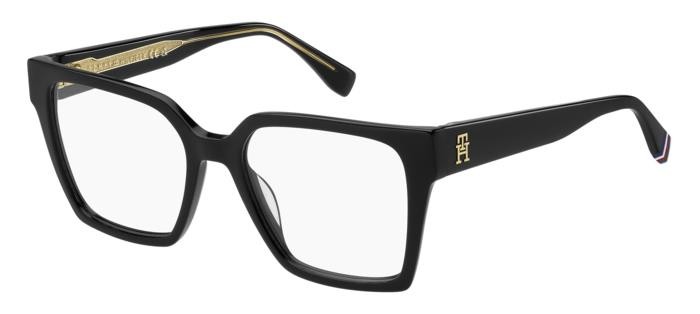 Occhiali da vista Tommy Hilfiger Th 2103 108141 (807) colore black forma quadrato 