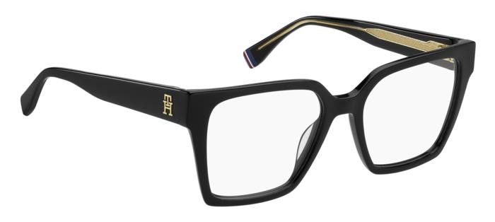 Occhiali da vista Tommy Hilfiger Th 2103 108141 (807) colore black forma quadrato 