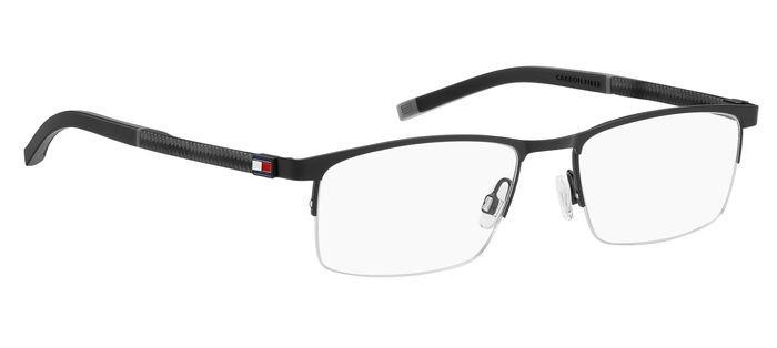 Occhiali da vista Tommy Hilfiger Th 2079 108142 (003) colore matte black forma rettangolare 